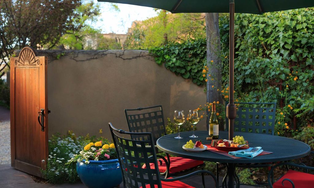 While Attending The Santa Fe Opera, Unwind And Enjoy The Outdoor Courtyard At Our Santa Fe Bed And Breakfast