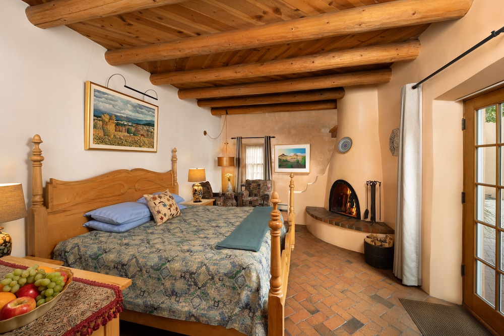 Get A Treatment At A Local Santa Fe Day Spa, Then Retreat To Comfort In This Guest Room At Our Santa Fe Bed And Breakfast
