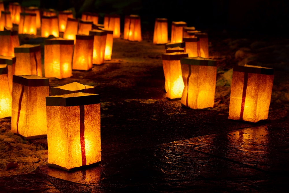 Enjoy The Farolito Walk In Santa Fe In December. Let The Lanterns Light Your Way!